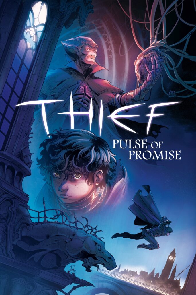 Thief: Pulse of Promise Limited Edition Hardcover cover art by Claudio Mastronardi