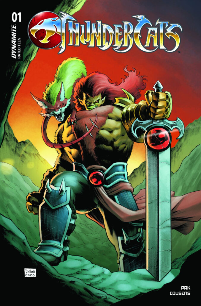 ThunderCats #1 2026 cover by Daniele Cellini