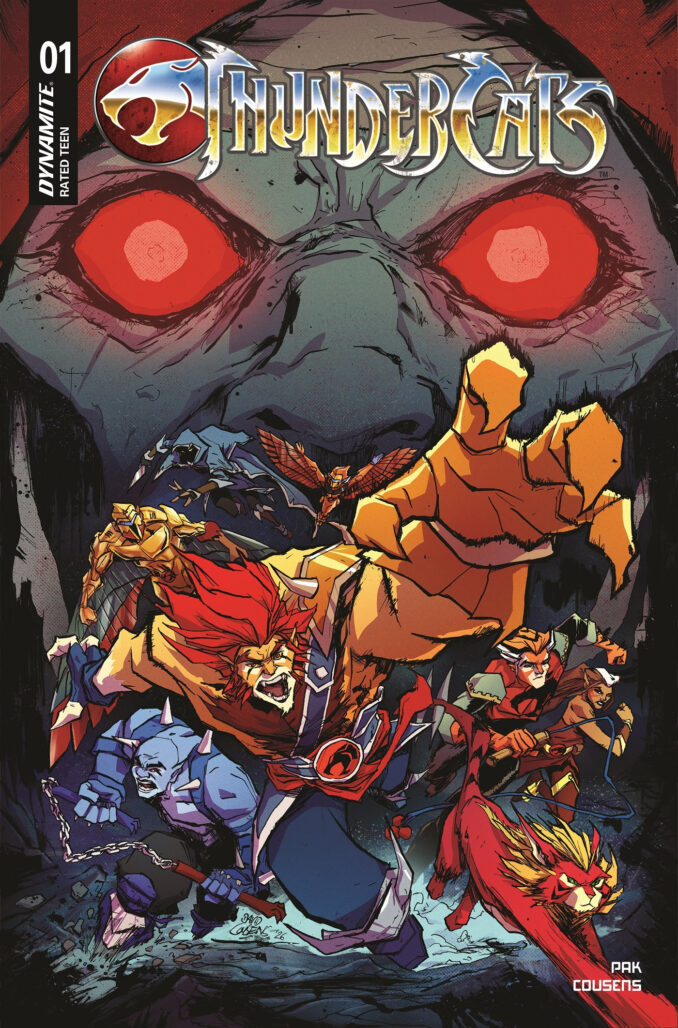 ThunderCats #1 2026 cover by David Cousens