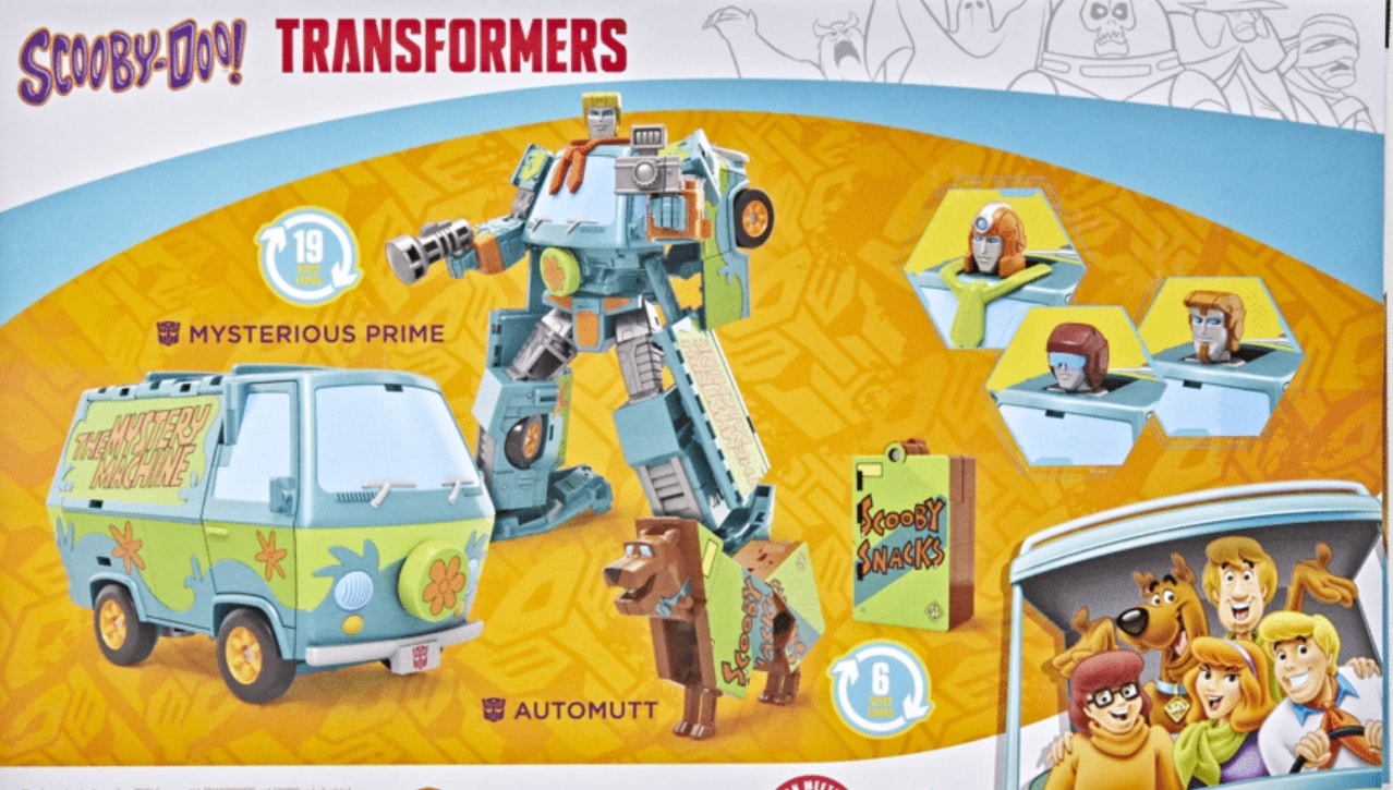 Zoinks! Hasbro rolls out Transformers Scooby-Doo collaboration action figure set