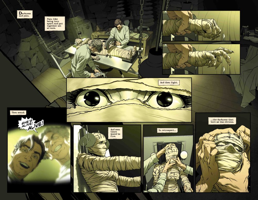 Bride of Frankenstein Lives preview page 2
