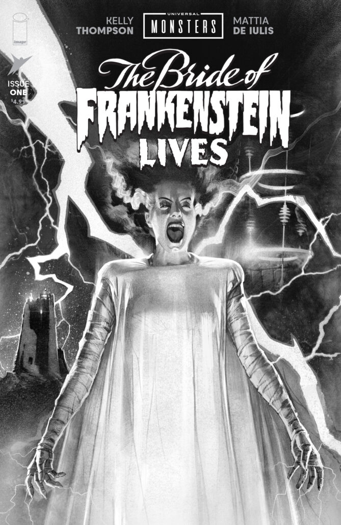 Universal Monsters: The Bride of Frankenstein Lives #1 Cover E (1:25 Incentive) by Joshua Middleton