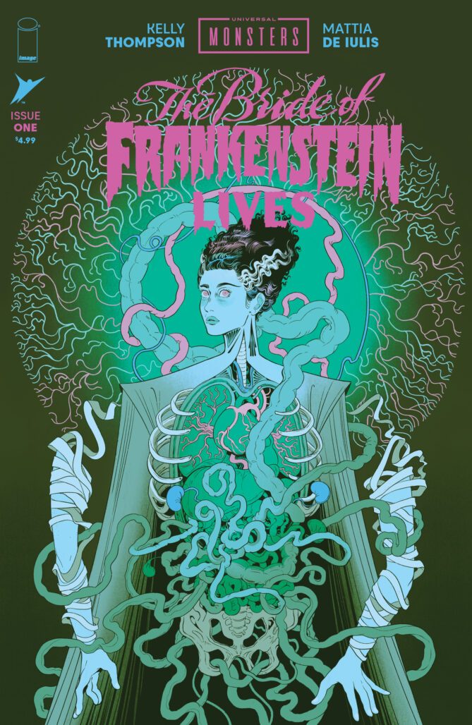 Universal Monsters: The Bride of Frankenstein Lives #1 Cover F (1:50 Incentive) by Rosemary Valero O’Connell