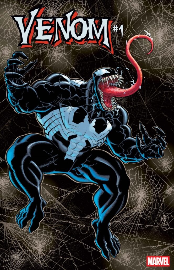 Venom (2026) #1 variant cover by Nick Bradshaw