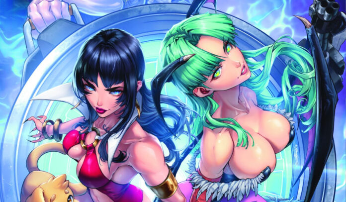 Vampirella vs Darkstalkers #1 featured Vampirella vs Darkstalkers #1 featured