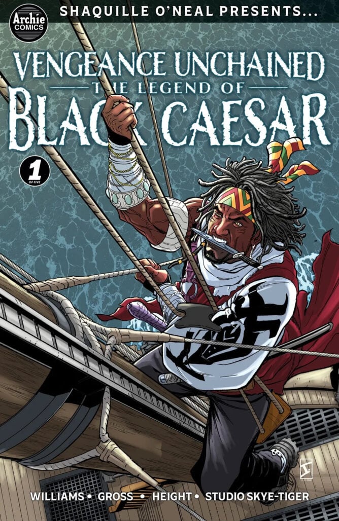 Vengeance Unchained: The Legend of Black Caesar #1 cover by Jamal Igle