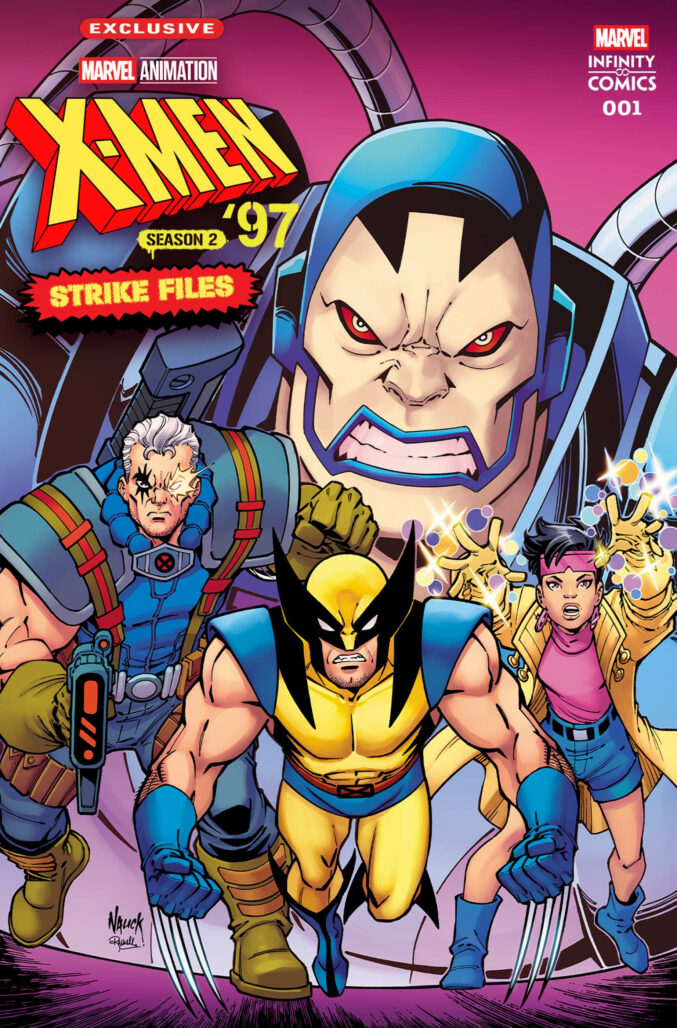 X-Men '97: Strike Files Infinity Comic #1 cover by Todd Nauck