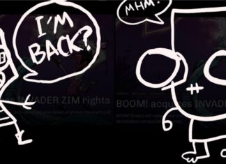 Updated: INVADER ZIM creator Jhonen Vasquez wasn’t consulted re: the Boom Studios ZIM comic revival Invader ZIM and GIR discuss the Boom comics revival in an Instagram post from Vasquez.