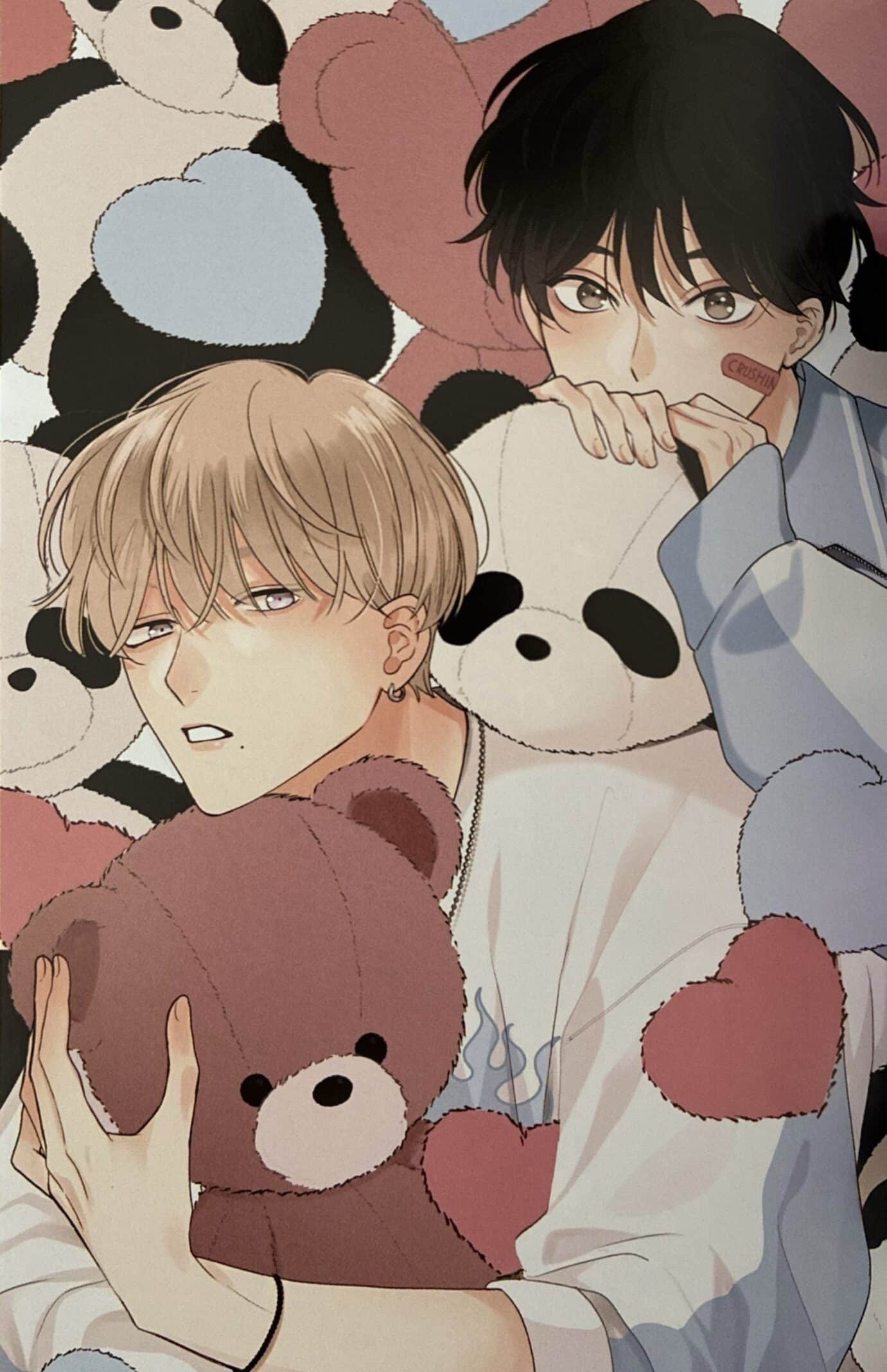 boys love manga yen press machi suehiro clumsy kiss cover