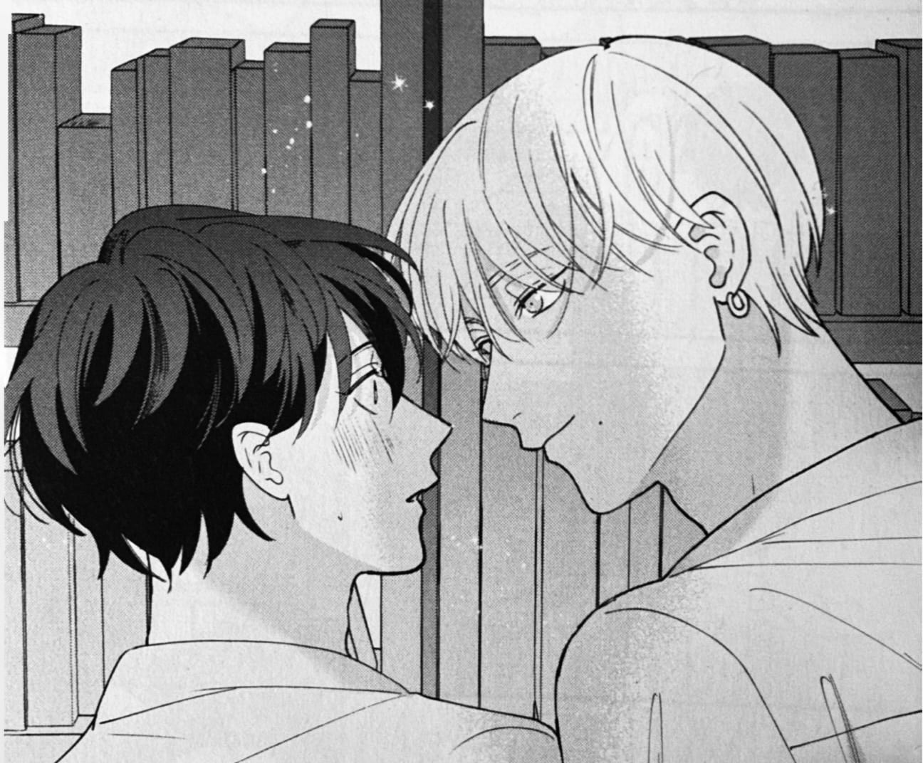 boys love manga yen press machi suehiro clumsy kiss cover