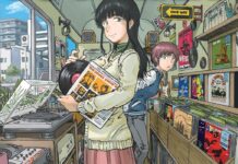 Beat’s Bizarre Adventure: RECORD JOURNEY brings us together The cover of Record Journey. A woman stands in a record store holding a record. Another person stands behind her.