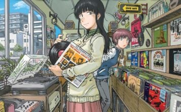 Beat’s Bizarre Adventure: RECORD JOURNEY brings us together The cover of Record Journey. A woman stands in a record store holding a record. Another person stands behind her.