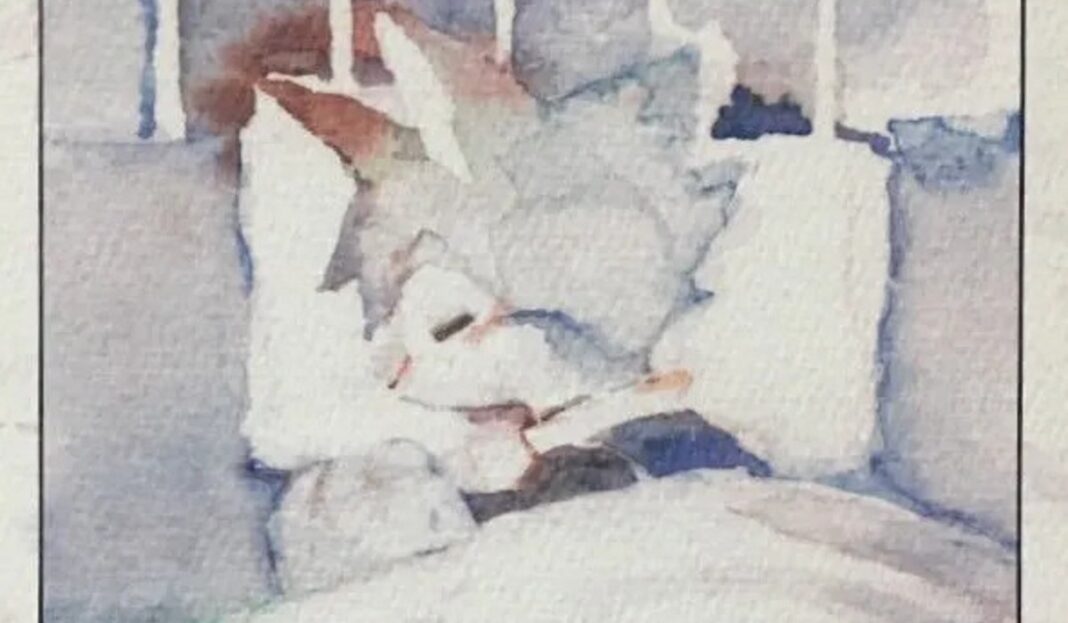 sleepy child header A furry child lies in bed.