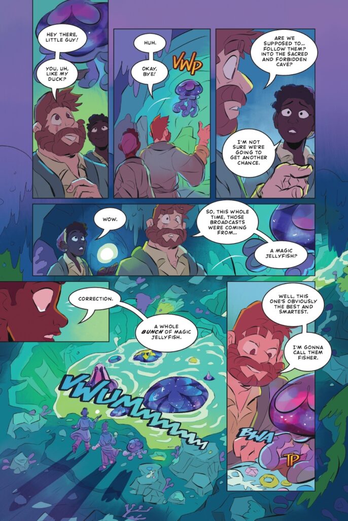 The Adventure Zone: Story and Song (Book 7) interior art