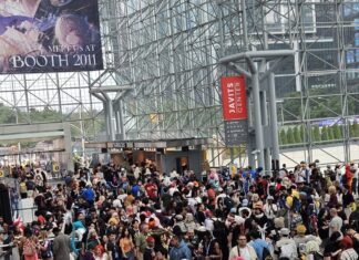 Anime NYC 2026: Artists respond to thefts in Artists Alley photo of the crowds at anime nyc on saturday near entrance