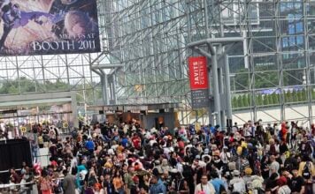Anime NYC 2026: Artists respond to thefts in Artists Alley photo of the crowds at anime nyc on saturday near entrance