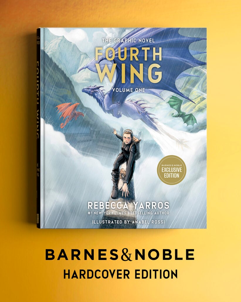 Fourth Wing, The Graphic Novel Vol. 1 Barnes & Noble cover