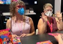 Interview: TILLY and SUSAN BRIDGES on JUST ANOTHER SUMMER, STAR TREK: VOYAGER: HOMECOMING and more Tilly and Susan Bridges at the Mad Cave booth at San Diego Comic-Con 2026