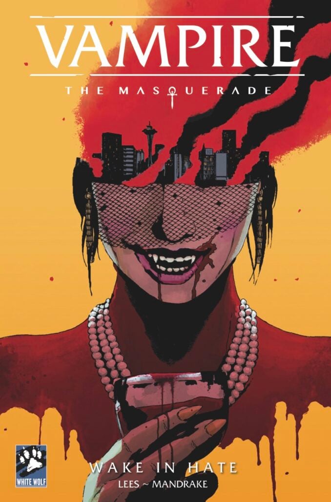 Vampire: The Masquerade: Wake in Hate #1 cover A, by Andrea Sorrentino