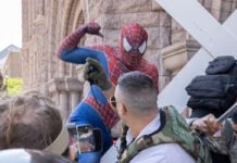 Minneapolis Spider-Man goes viral after battling the far right Chris Juhn photo of Spider-Man vs Jake Lang featured