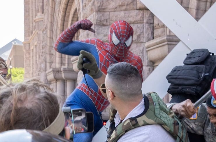 Chris Juhn photo of Spider-Man vs Jake Lang featured
