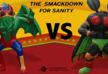 Wandering Planet Toys unveil CRYPTID COMBAT sofubi-style fighters Cryptid Combat