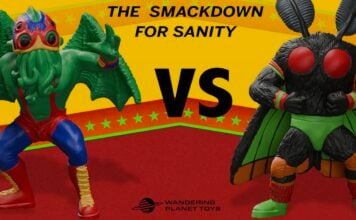 Wandering Planet Toys unveil CRYPTID COMBAT sofubi-style fighters Cryptid Combat