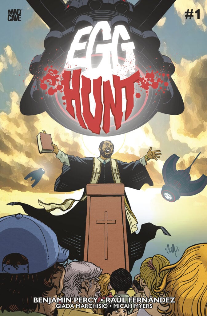 Egg Hunt #1 cover by Cully Hamner
