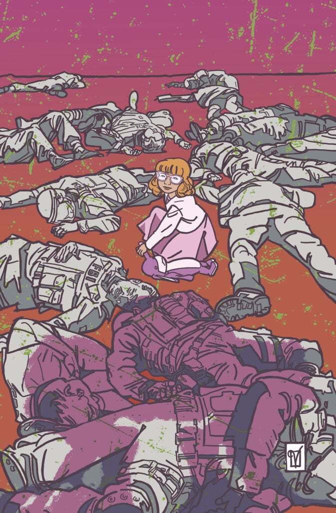 Egg Hunt #1 cover by Valentine De Landro virgin variant
