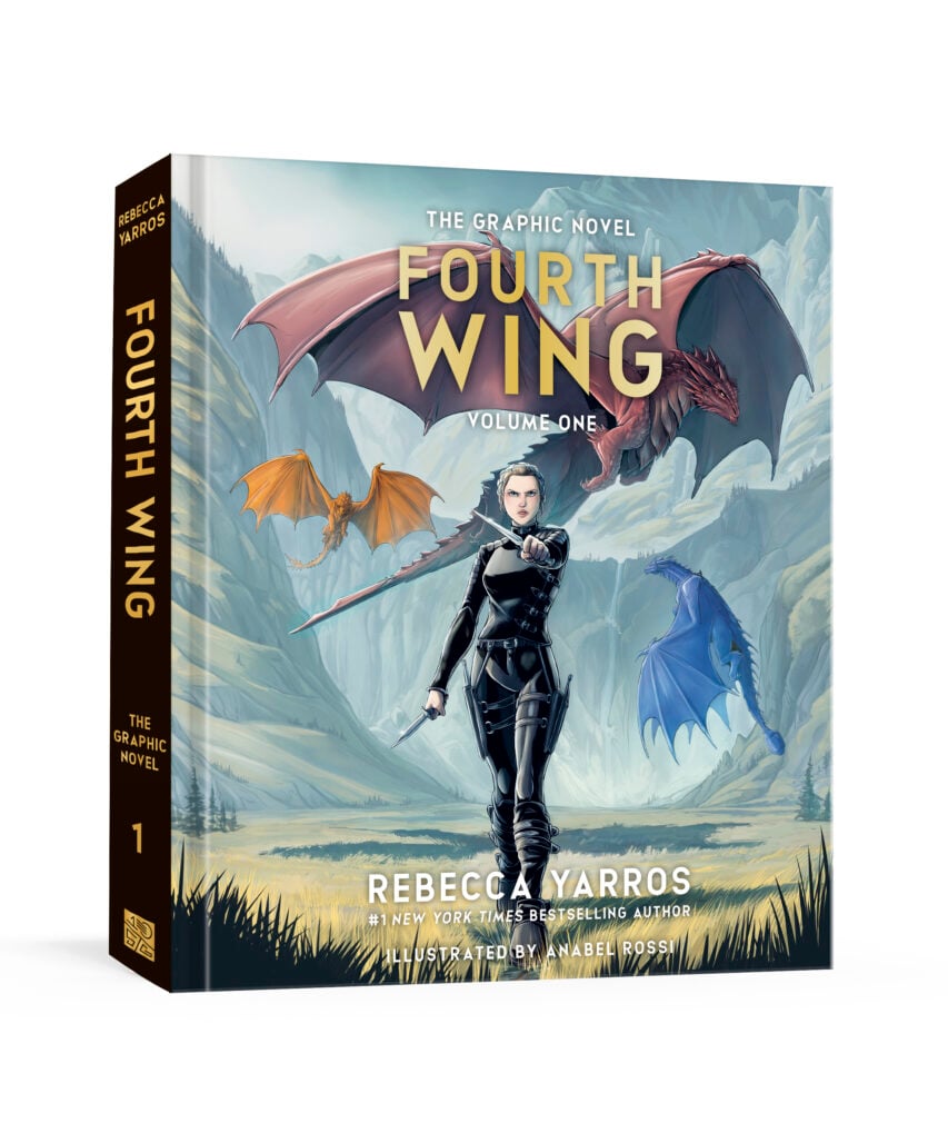 Fourth Wing, The Graphic Novel Vol. 1 main cover