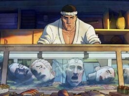 The restaurant business gets even bloodier in first trailer for GET JIRO animated series Get Jiro trailer