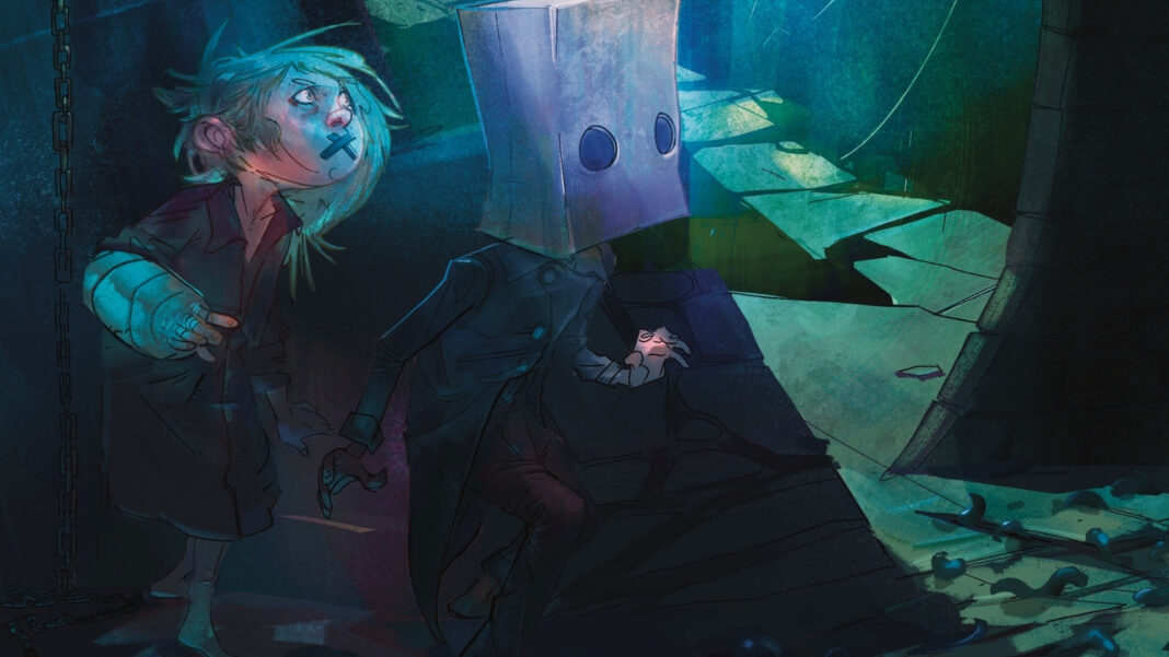 Little Nightmares - Descent to Nowhere cover art (Cropped)