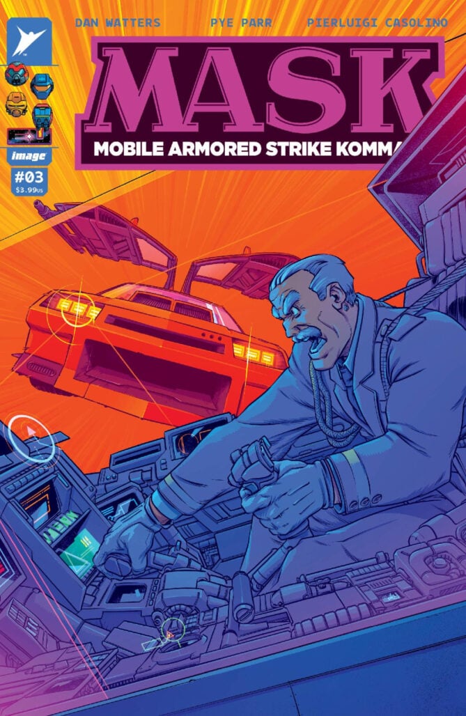 M.A.S.K. #3 (2026) cover A, by Pye Parr