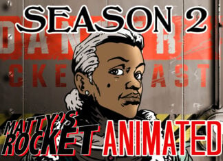 Interview: Tim Fielder makes the jump from page to screen with MATTY’S ROCKET Matty-Animated-Titlecard-Season-2