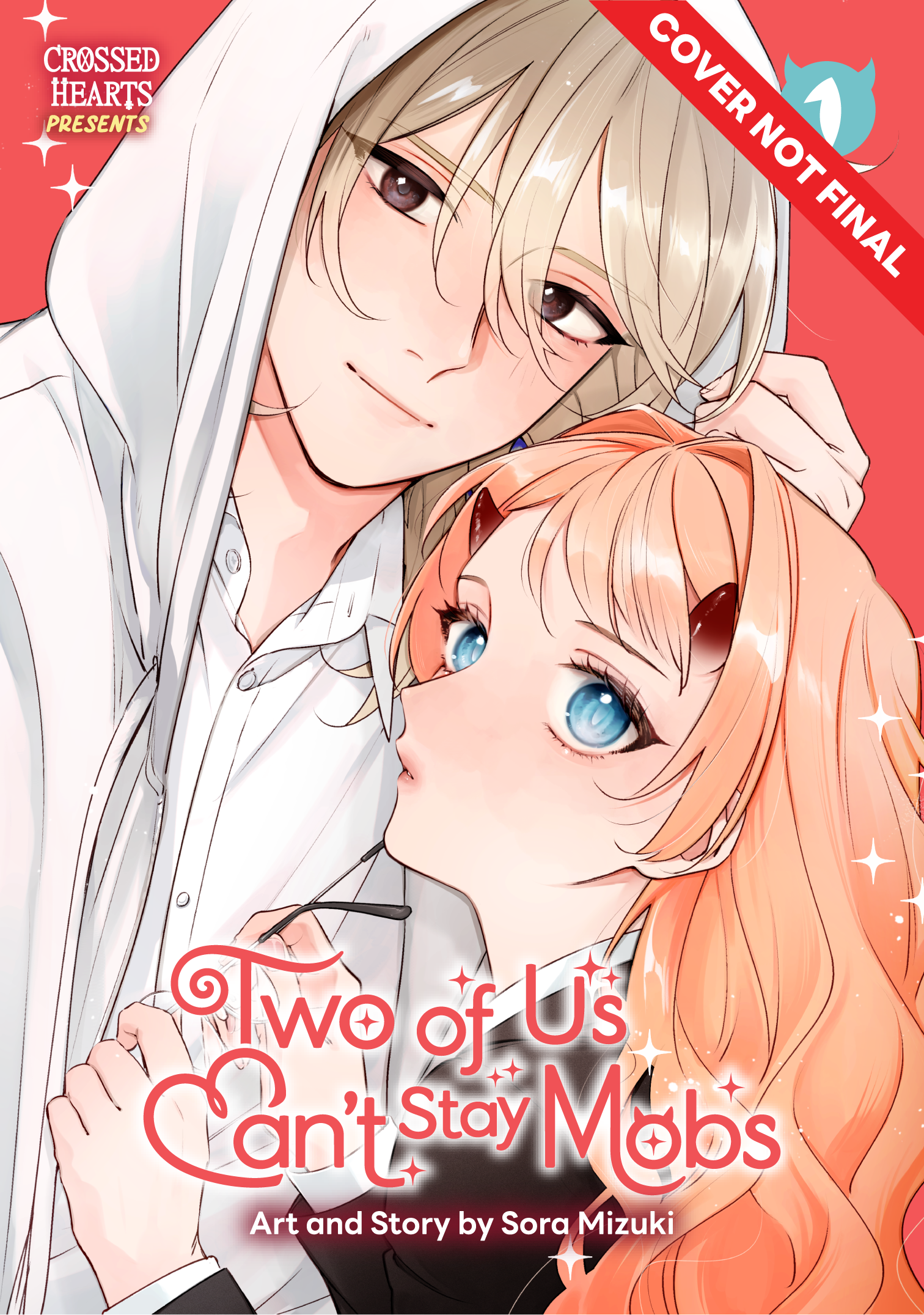 The Two of Them Can't Be Mobs manga announcement crossed hearts anime nyc 2026