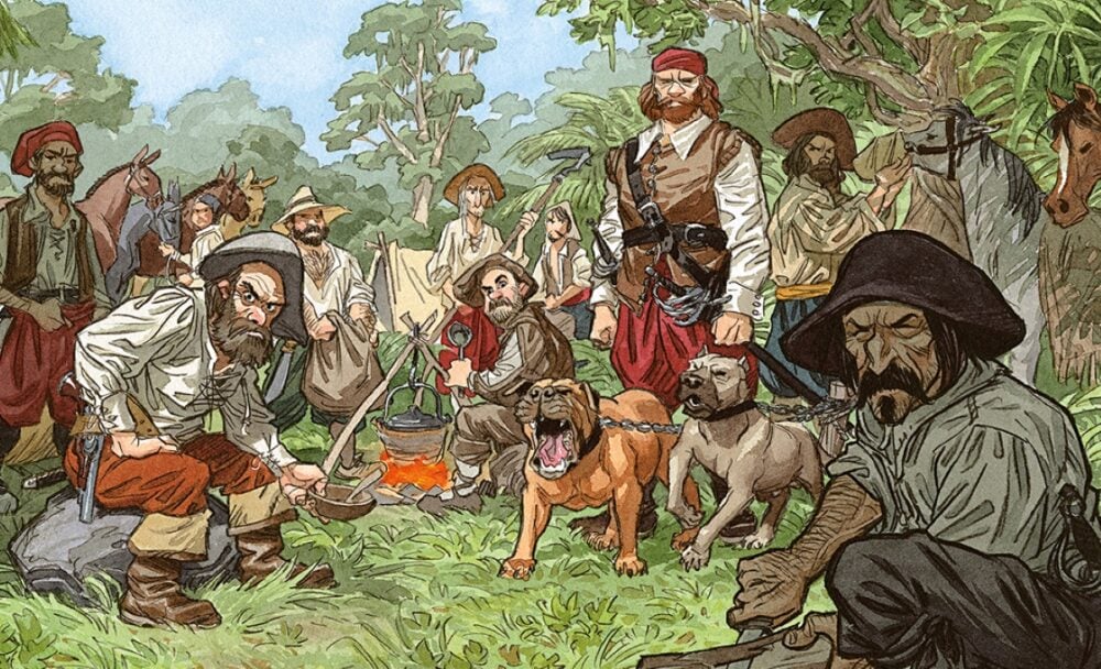 A Scoundrel in a New World interior art