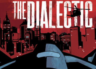NO ONE ESCAPES THE DIALECTIC in Spencer Ackerman’s first creator-owned comic No One Escapes the Dialectic #1 featured