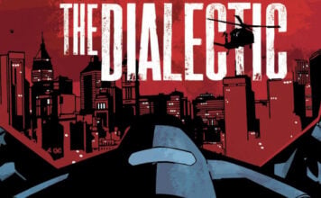 NO ONE ESCAPES THE DIALECTIC in Spencer Ackerman’s first creator-owned comic No One Escapes the Dialectic #1 featured