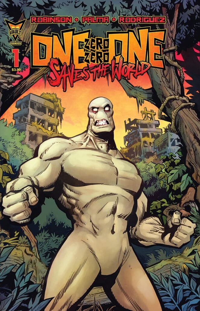 One Zero Zero One Saves the World #1 cover by Brett Parson