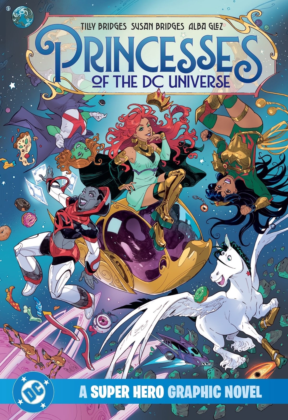 Princesses of the DC Universe cover.