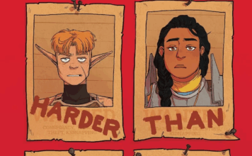 Graphic Novel Review: REAL HERO SHIT – HARDER THAN IT LOOKS still packs a punch