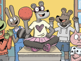 Interview: Aron Nels Steinke introduces THE NEW STUDENT to MR. WOLF’S CLASS Aron Nels Steinke