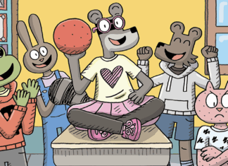 Interview: Aron Nels Steinke introduces THE NEW STUDENT to MR. WOLF’S CLASS Aron Nels Steinke