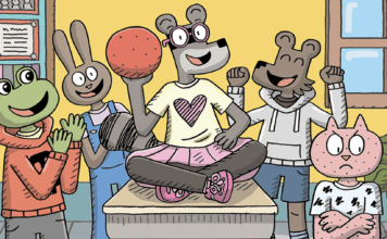 Interview: Aron Nels Steinke introduces THE NEW STUDENT to MR. WOLF’S CLASS Aron Nels Steinke