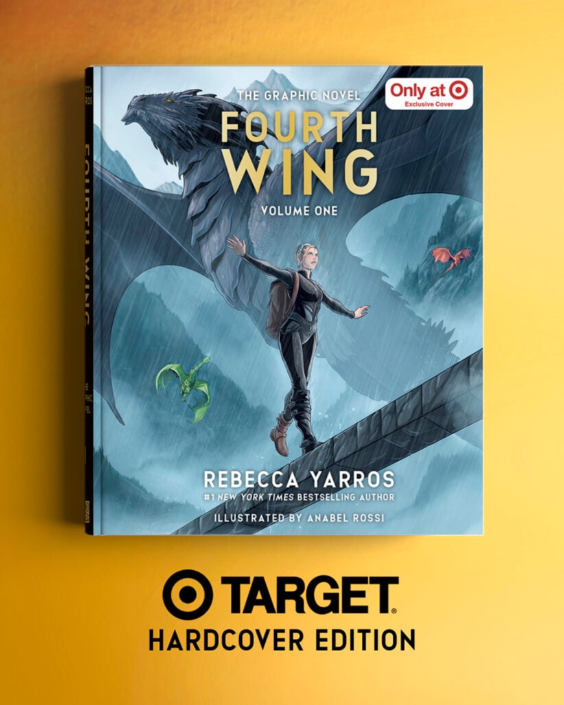 Fourth Wing, The Graphic Novel Vol. 1 Target cover