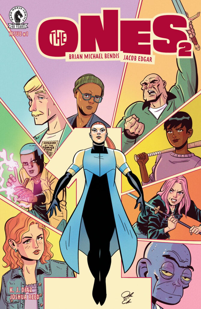 The Ones Volume 2 #1 cover by Jacob Edgar