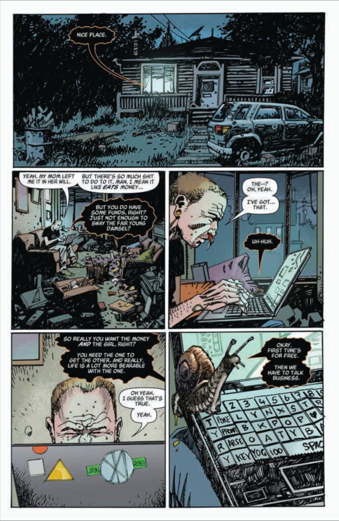 The Snail #1 preview page 4