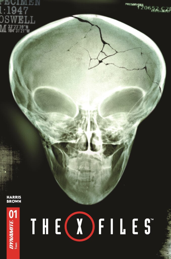 The X-Files #1 (2026) cover