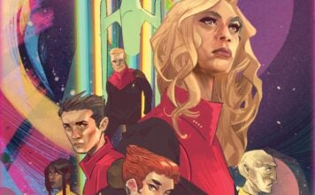 Ensign’s Log: STAR TREK (2026) #1 advance review Seven, Jack, Sydney and several other crew members of the USS Enterprise-G on the cover of Star Trek (2026) #1.
