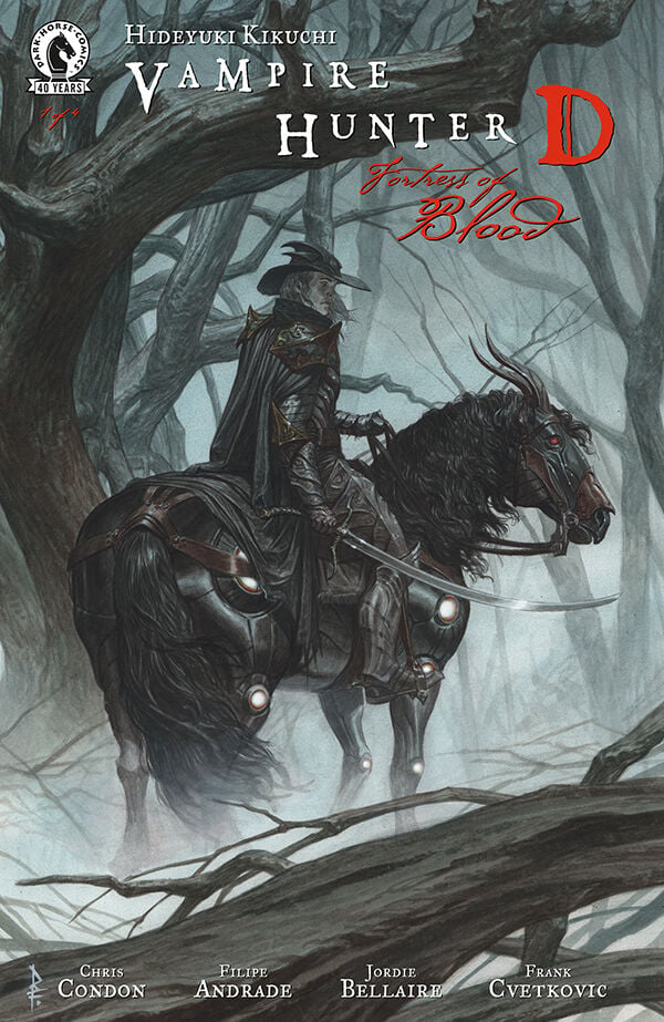 Vampire Hunter D: Fortress of Blood #1 cover by Riccardo Federici